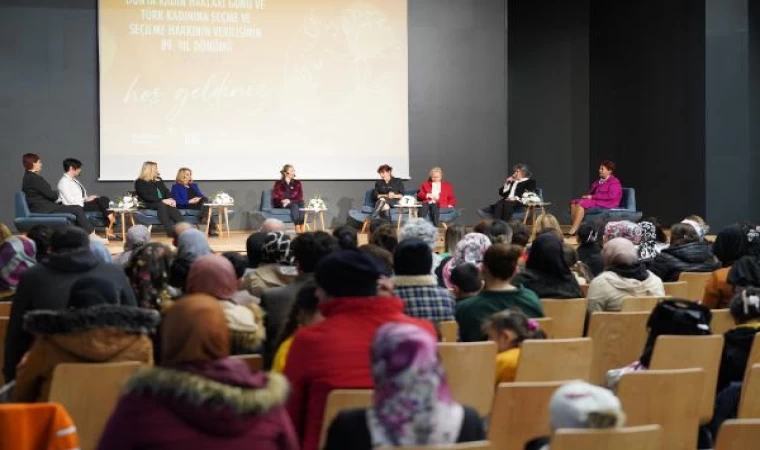 Beylikdüzü’nde kadınlar Dünya Kadın Hakları Günü’nde bir araya geldi