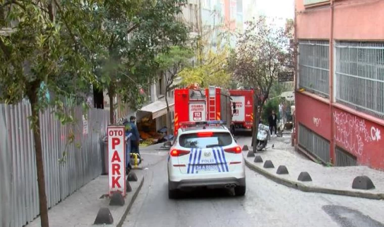 Beyoğlu’nda apart otelde yangın