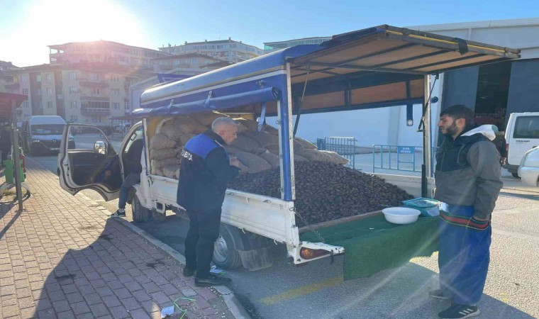 Bilecikte sağlığı tehdit eden 1 ton Çin kestanesi ele geçirildi