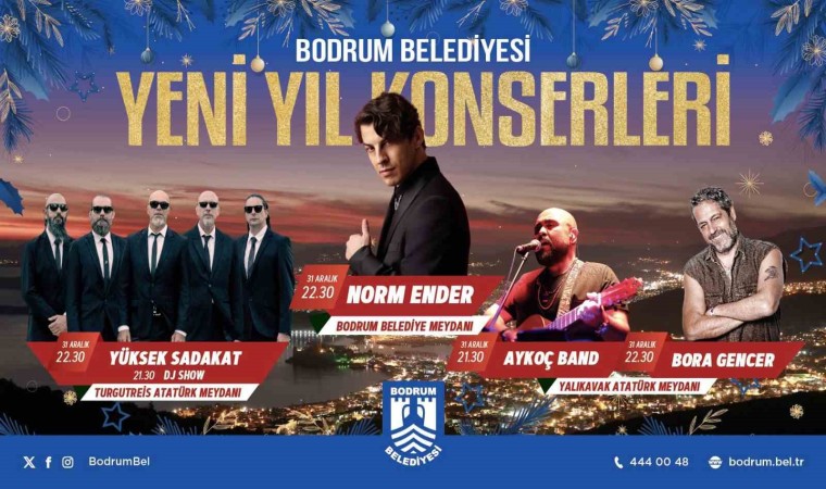 Bodrum Belediyesi yılbaşı etkinliklerini iptal etti