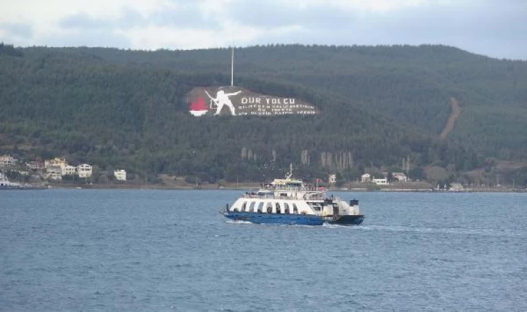 Bozcaada ve Gökçeada’ya yarınki feribot seferleri iptal edildi