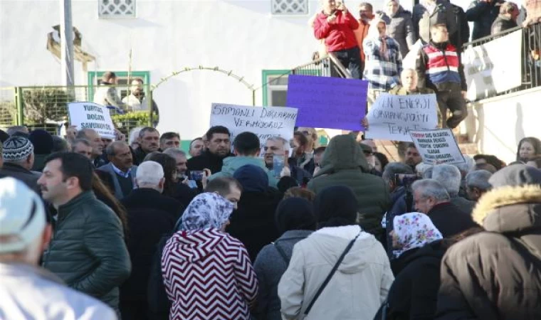 Bursa’da rüzgar enerji santrali ÇED toplantısı tepki nedeniyle yarıda kaldı