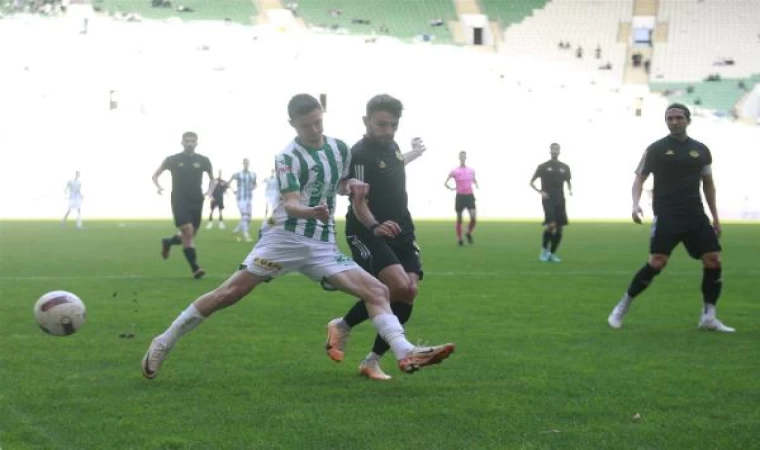 Bursaspor - Esenler Erokspor: 1-1