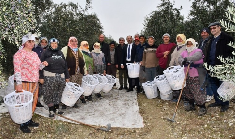 Büyükşehirden üreticilere koruyucu malzeme desteği