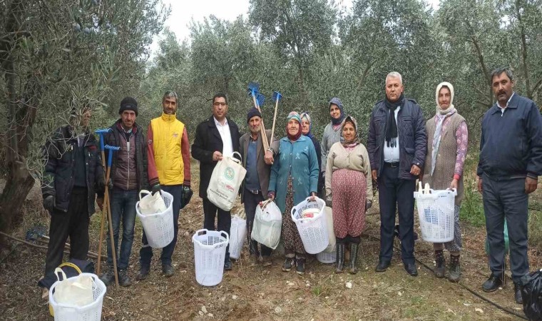 Büyükşehirin üreticilere desteği sürüyor