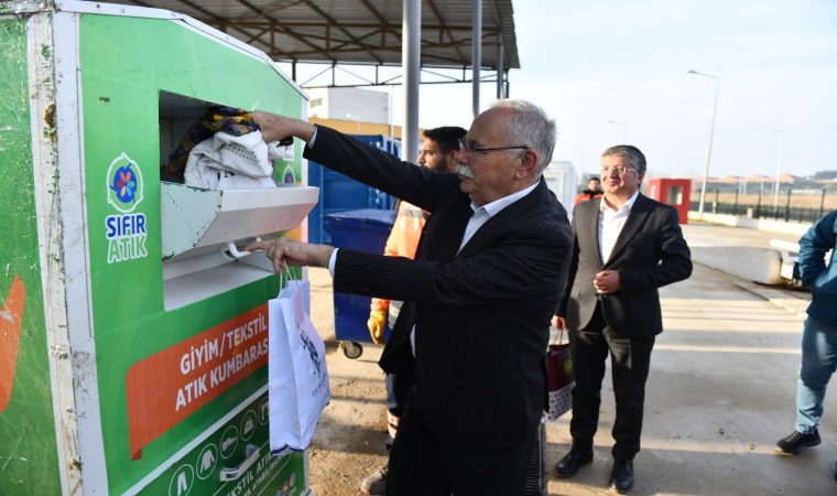 Çanakkale Belediyesi 1inci Sınıf Atık Getirme Merkezi tanıtıldı