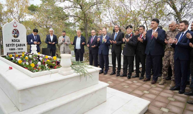 Çanakkale kahramanı Seyit Onbaşı vefatının 84üncü yılında dualarla anıldı