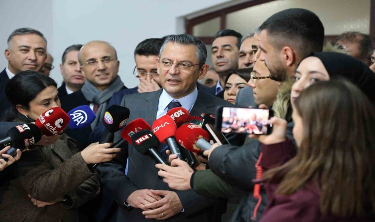 CHP Genel Başkanı Özel: Muhalefete muhalefet yapmayız