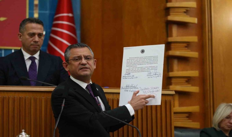 CHP Genel Başkanı Özel: “Teröristlerle mücadelesinde her zaman TSKnın arkasında olduk”