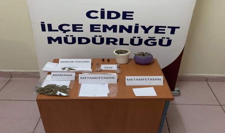 Cidede uyuşturucu operasyonu: 1 tutuklama