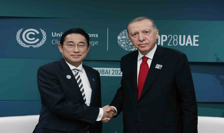 Cumhurbaşkanı Erdoğan, Japonya Başbakanı Kishida ile görüştü