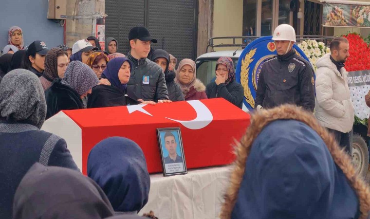 Cumhurbaşkanlığı koruma görevlisi polis son yolculuğa uğurlandı