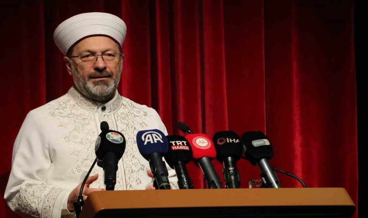 Diyanet İşleri Başkanı Erbaş: Almış olduğumuz eğitimler bizi daha merhametli hale getirmeli