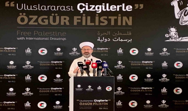 Diyanet İşleri Başkanı Erbaş: Filistin insanlığın vicdanını kanatan acılara sahne olmakta, İslam ülkeleri yeterince tepki veremedi