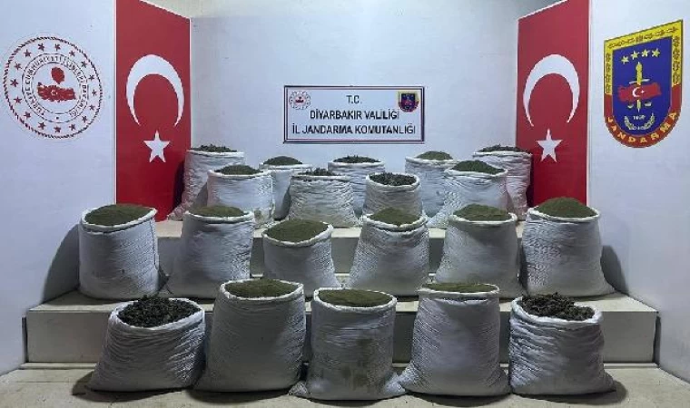 Diyarbakır’da 1 ton 148 kilo esrar ele geçirildi