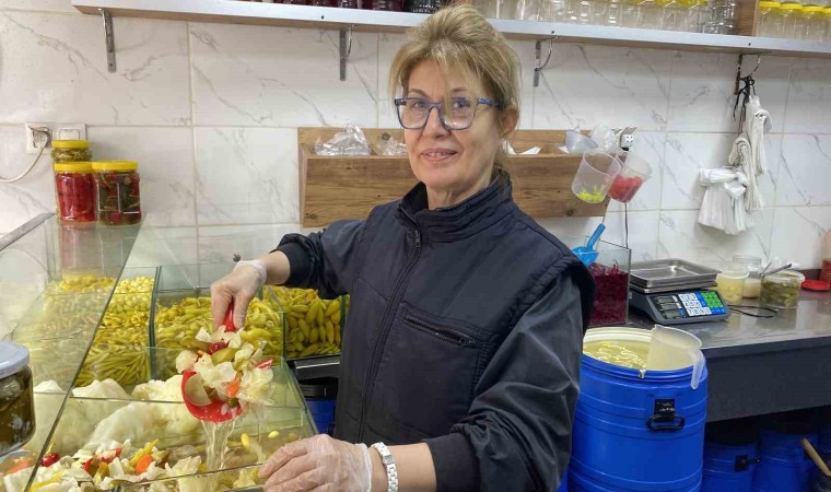 Doğal antibiyotik turşuya Aydınlılar rağbet gösteriyor