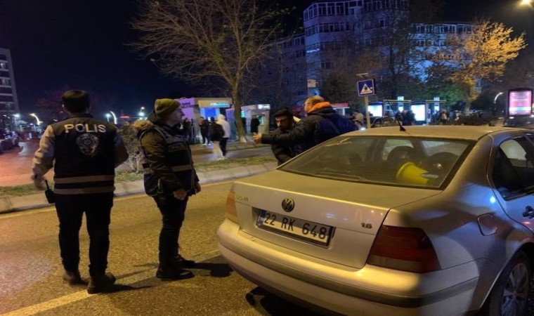 Edirne polisinden Şok asayiş uygulaması