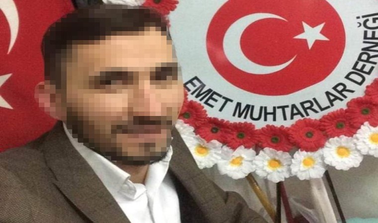 Emette katil zanlısı muhtar tutuklandı