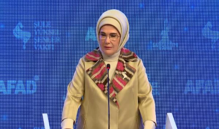 Emine Erdoğan: Türkiye milli gelirine oranla dünyanın en cömert ülkesi 