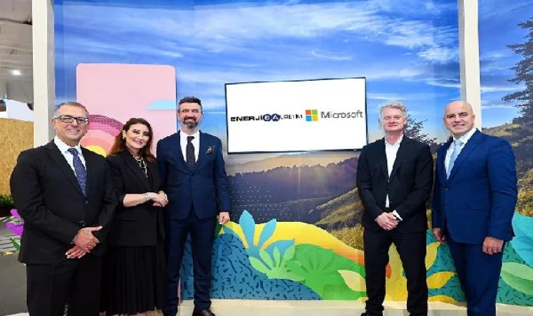 Enerjisa Üretim ile Microsoft arasında iş birliği anlaşması 