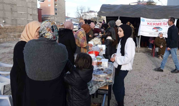 Ercişte Filistine yardım kampanyası düzenlendi