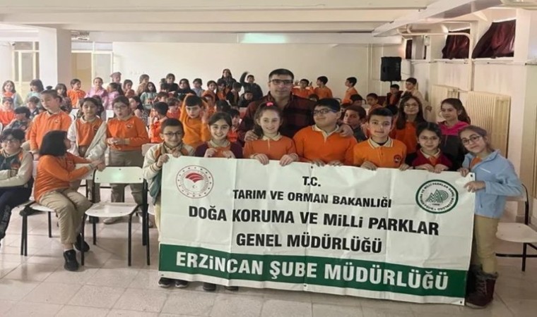 Erzincanda öğrencilere doğa bilinci aşılanıyor