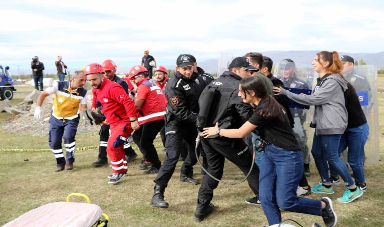 Erzincanda Yerel Düzey Deprem Tatbikatı yapılacak