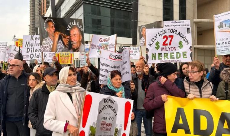 Esenyurt’ta konut mağdurlarından eylem 