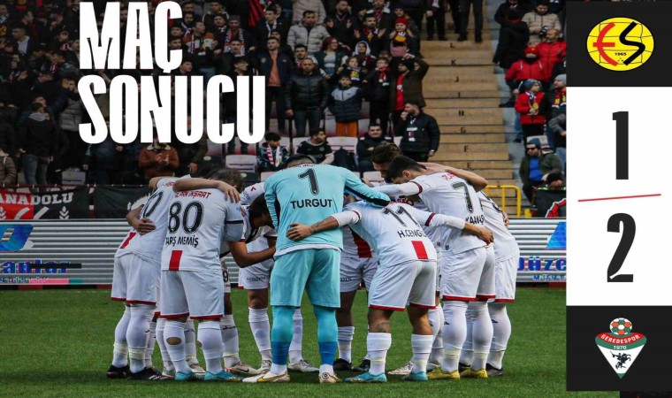 Eskişehirspor şampiyonluk yarışında yara aldı