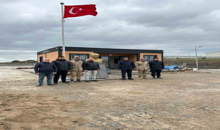 Ezine Gıda İhtisas OSBde Jandarma Karakolunun inşaatı tamamlandı