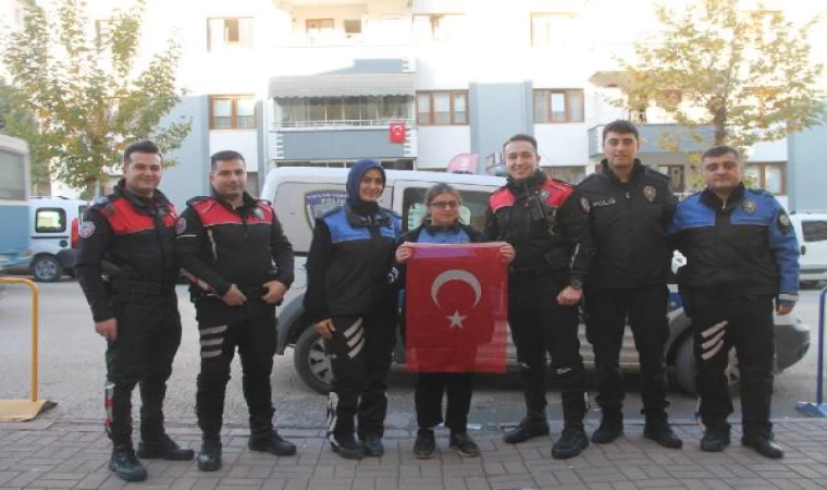 Fatma Nur, bir günlüğüne polis oldu