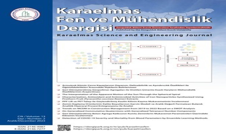 Fen ve Mühendislik Dergisinin 2023 Aralık sayısı yayımlandı