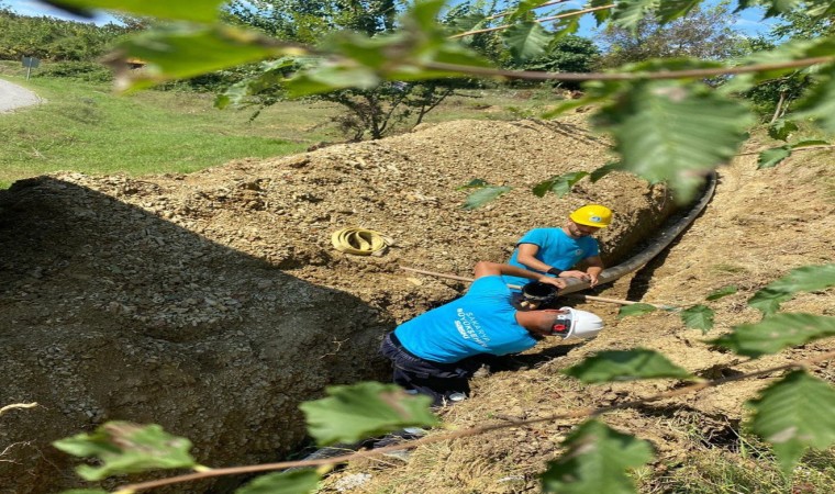 Ferizlide 2 bin metrelik içme suyu hattı yenilendi