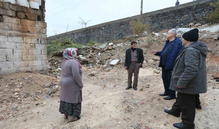 Gaziantepte yoğun yağışın ardından su baskını olan evlere destek