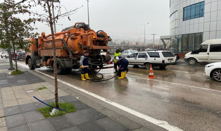 Gaziantepte yoğun yağışın sebep olduğu olumsuzluklar giderildi