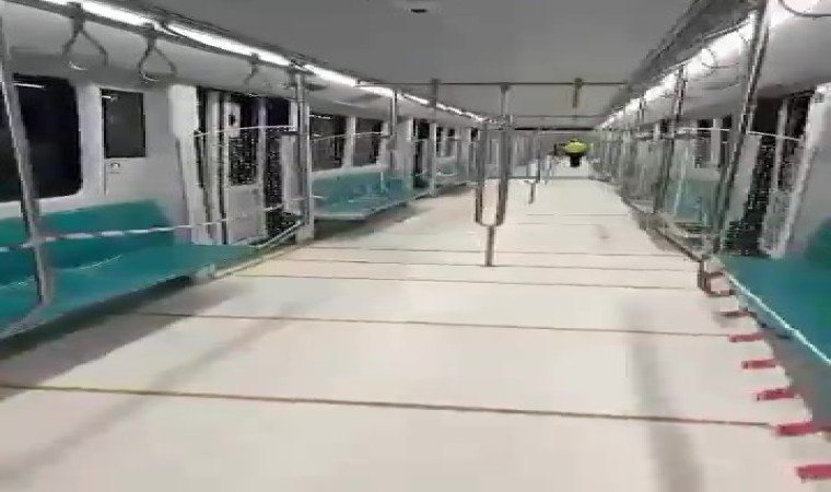 Gebze-Darıca Metrosunun test sürüşü yapıldı