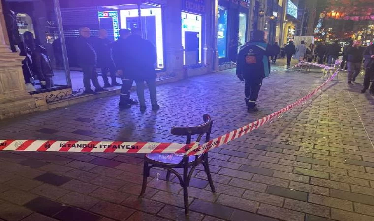 (Geniş haber)-İstiklal Caddesi’nde doğalgaz kaçağı alarmı