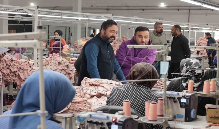 Gürbüz, Tekstil fabrikamız 50 bin ürün ihracatı için sipariş aldı