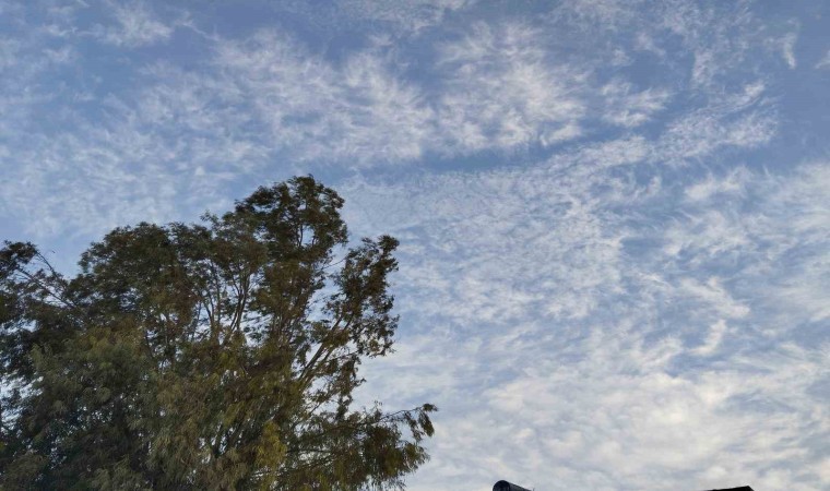 Hatayda Cirrocumulus bulutları görsel şölen oluşturdu