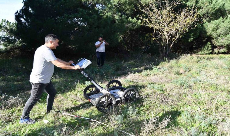 Helenapolis Antik Kentinin merkezi jeoradarla tespit ediliyor