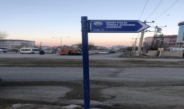 Iğdır Belediyesinden Şehit Polis Tümay Aydemir Caddesi açıklaması