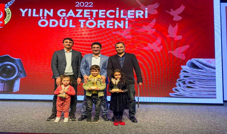 İHA muhabirleri ödüllerini törenle aldı