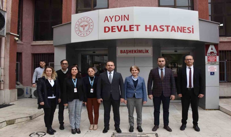 İl Sağlık Müdürü Şenkul Aydın Devlet Hastanesinde incelemelerde bulundu