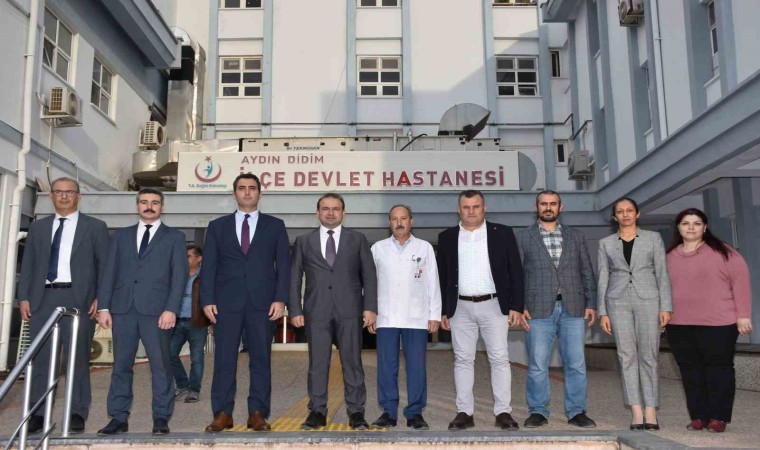 İl Sağlık Müdürü Şenkul Didim Devlet Hastanesinde incelemelerde bulundu