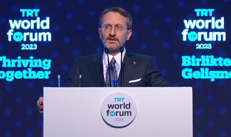 İletişim Başkanı Altun TRT World Forumda konuştu