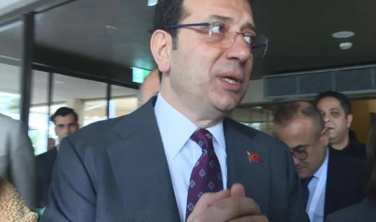 İmamoğlu: Başka partinin içinde yürüyen süreçlerle ilgili konuşmam