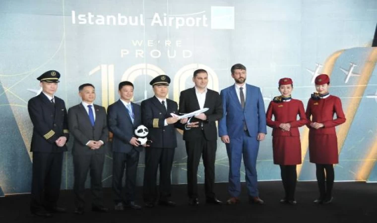 İstanbul Havalimanı’ndan 100’üncü havayolu şirketi Air China uçuşlara başladı 