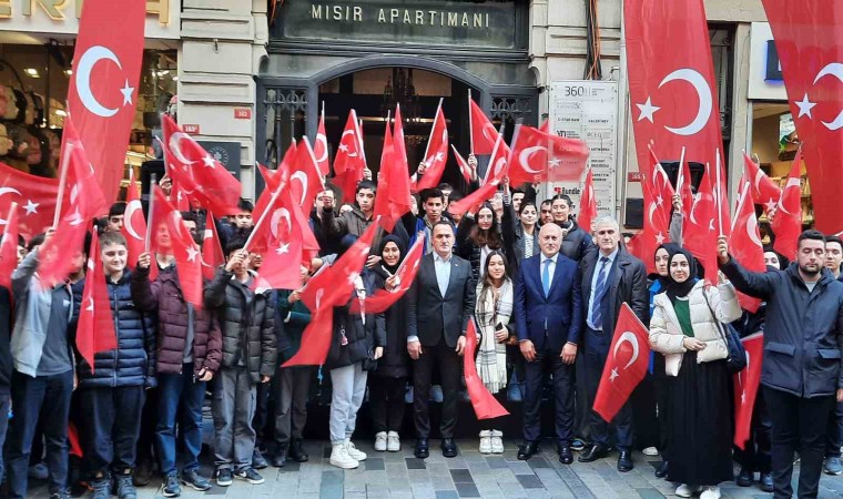 İstiklal şairi Mehmet Akif Ersoy, İstiklal Caddesinde anıldı