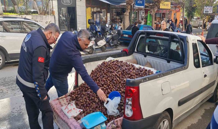 İzmirde Çin kestanesi operasyonu: Satarken yakalandı