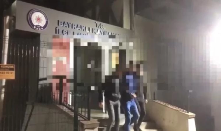 İzmir’de, silahla yaralama ve iş yeri kurşunlama olaylarına karışan 5 şüpheli yakalandı